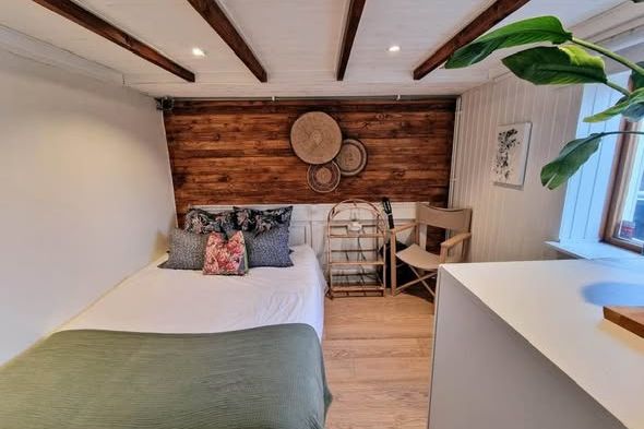 Loftlägenhet i Hålan med parkering